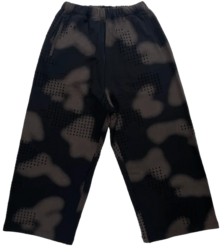 Dingyun Zhang 'Camo' Black Sweatpants