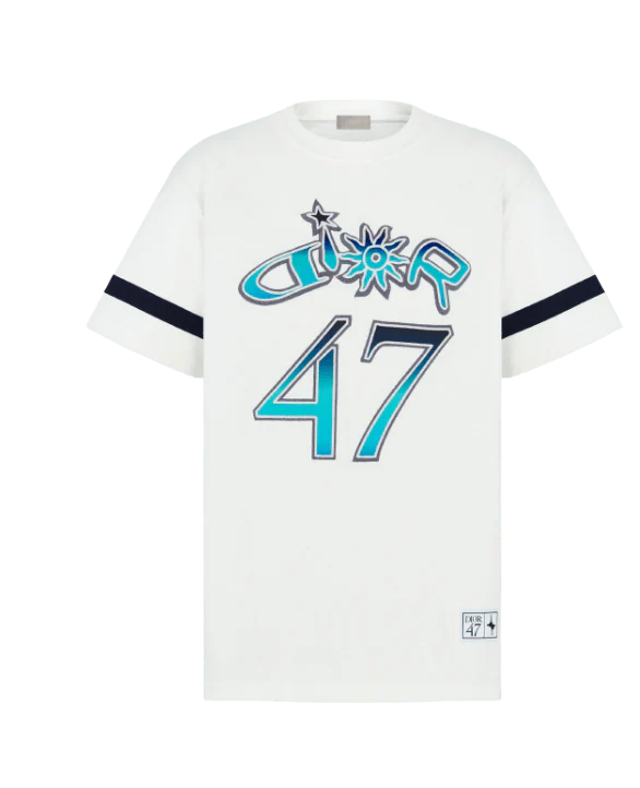 Dior 'Lewis Hamilton 47' White Tee