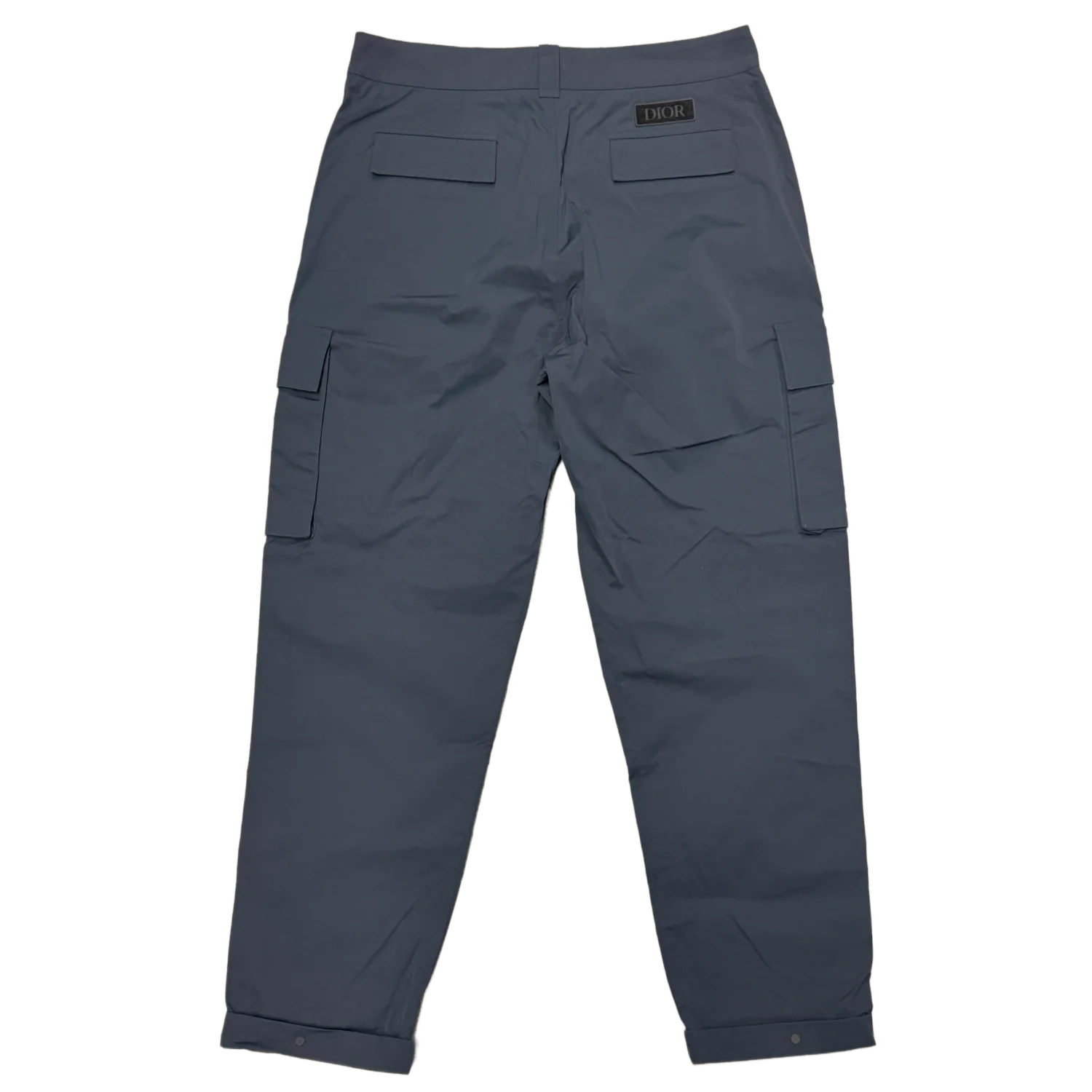 Dior 'Navy' Nylon Cargo Pants - Image 2