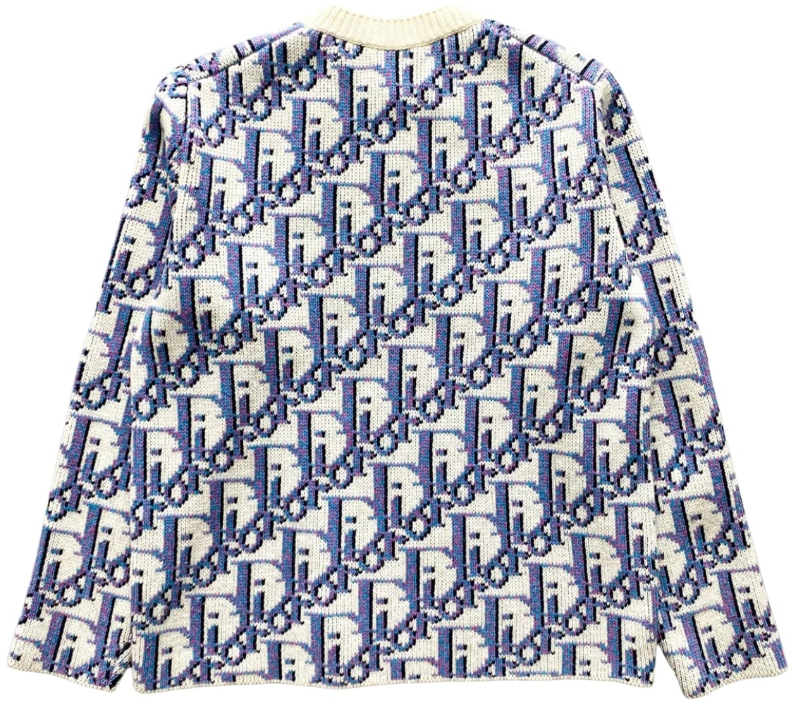 Dior Oblique Wool Knit Sweater - Image 2