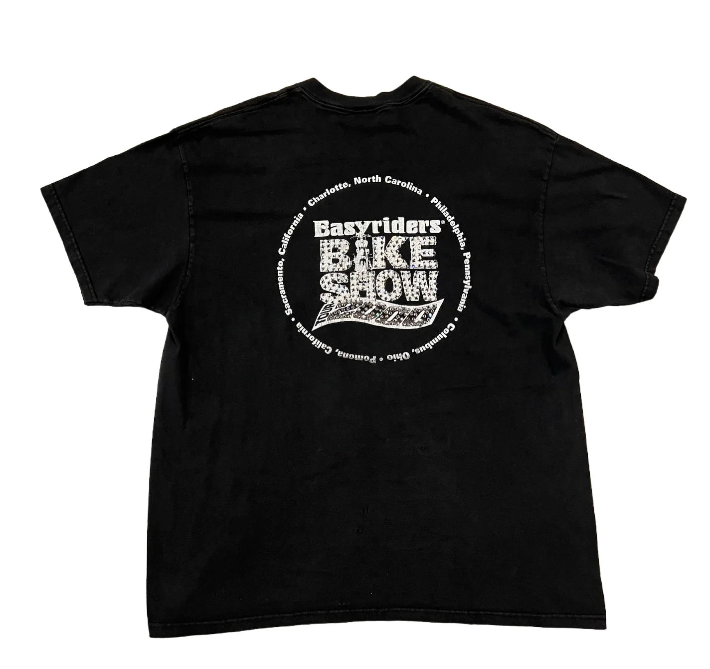 Easyriders 'Bike Show' Rhinestone Vintage Tee - Image 2