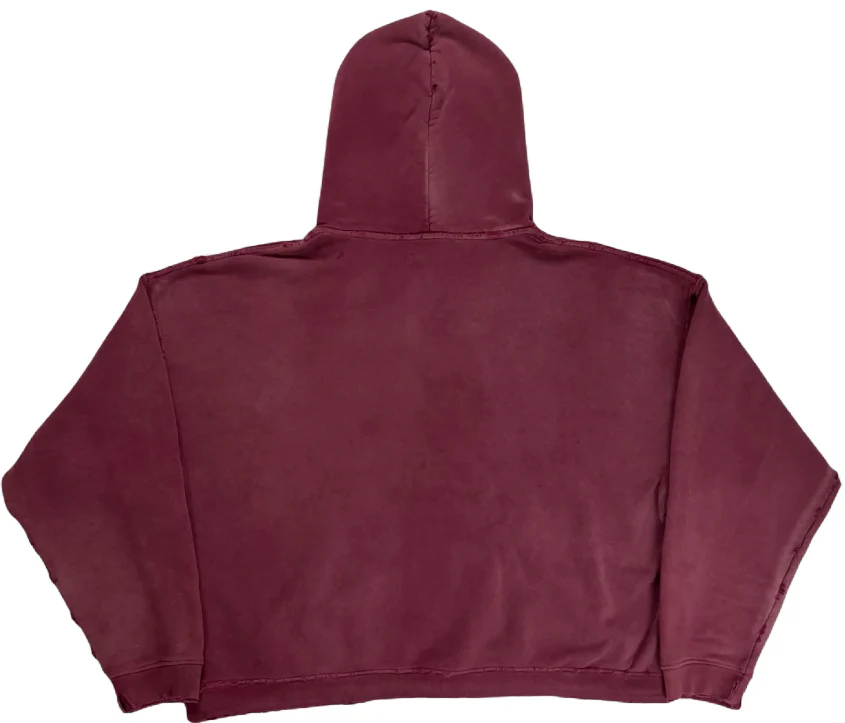 Enfants Riches Déprimés 'Logo' Maroon Hoodie - Image 2