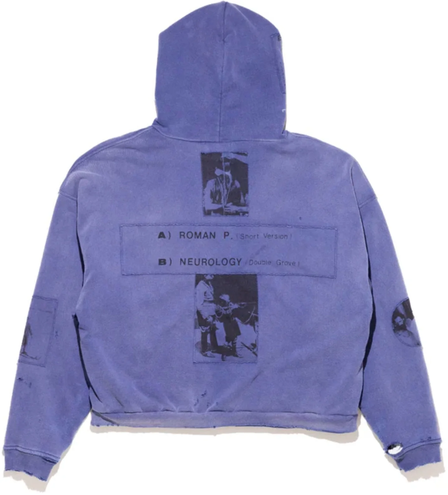 Enfants Riches Déprimés 'Spruce Blue' Soviet Arctic Assemblage Zip Up Hoodie - Image 2