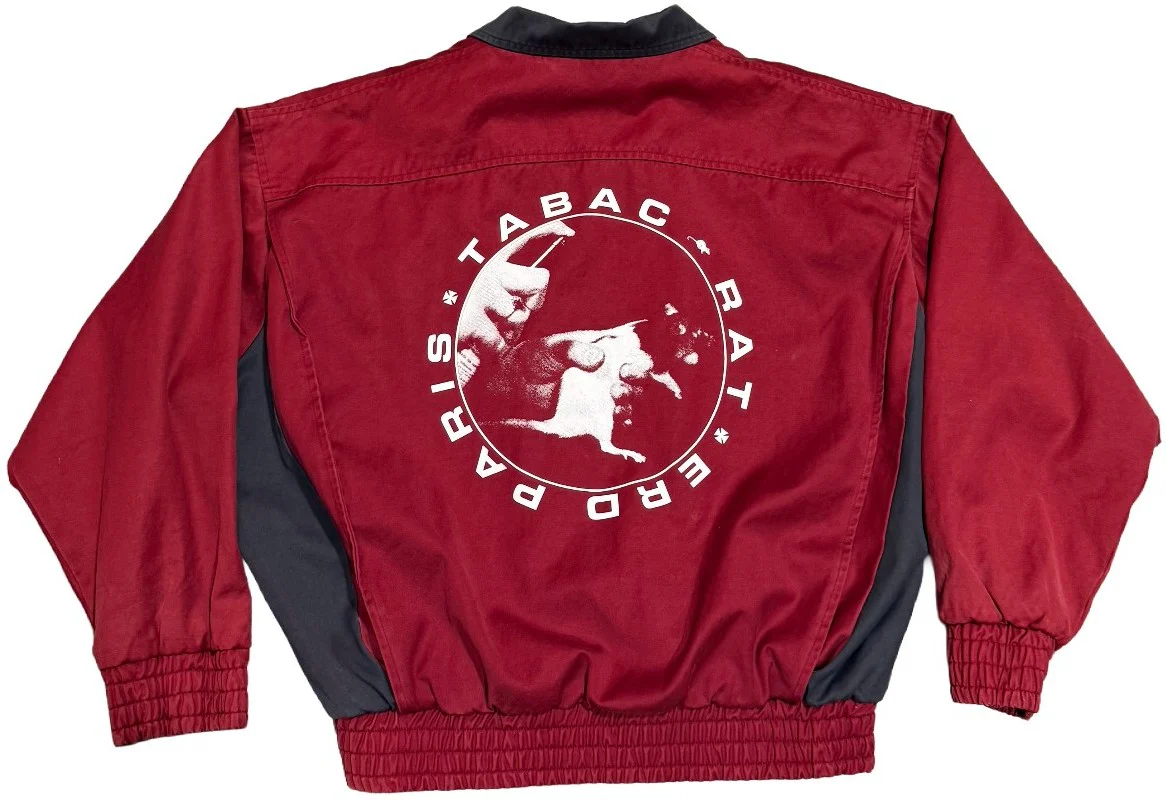 Enfants Riches Deprimes 'Tabac Rat' Red Track Jacket - Image 2