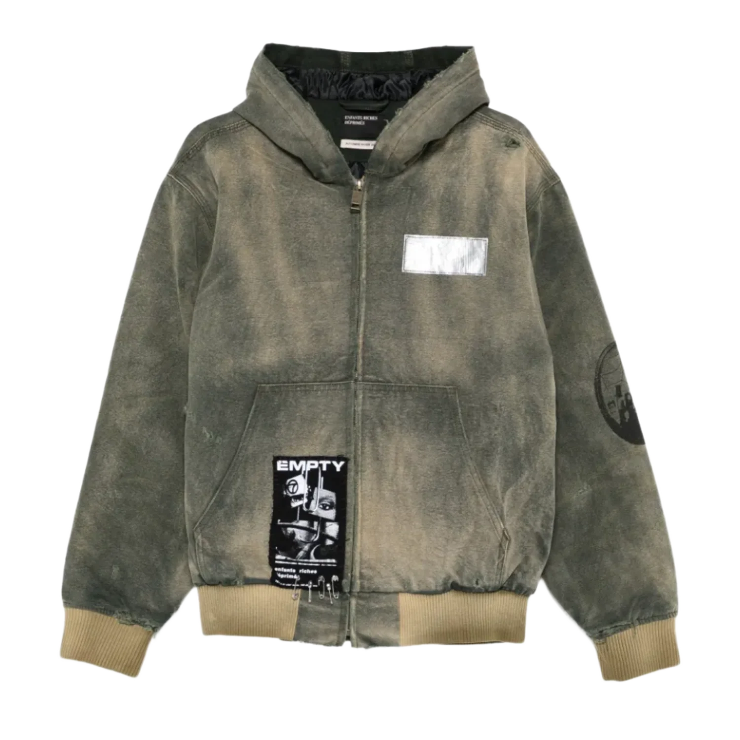 Enfants Riches Déprimés 'War Started' Hooded Work Jacket
