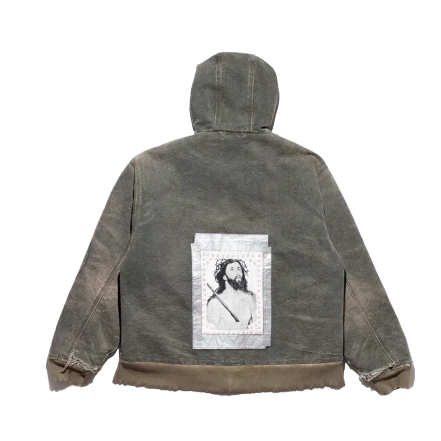 Enfants Riches Déprimés 'War Started' Hooded Work Jacket - Image 2