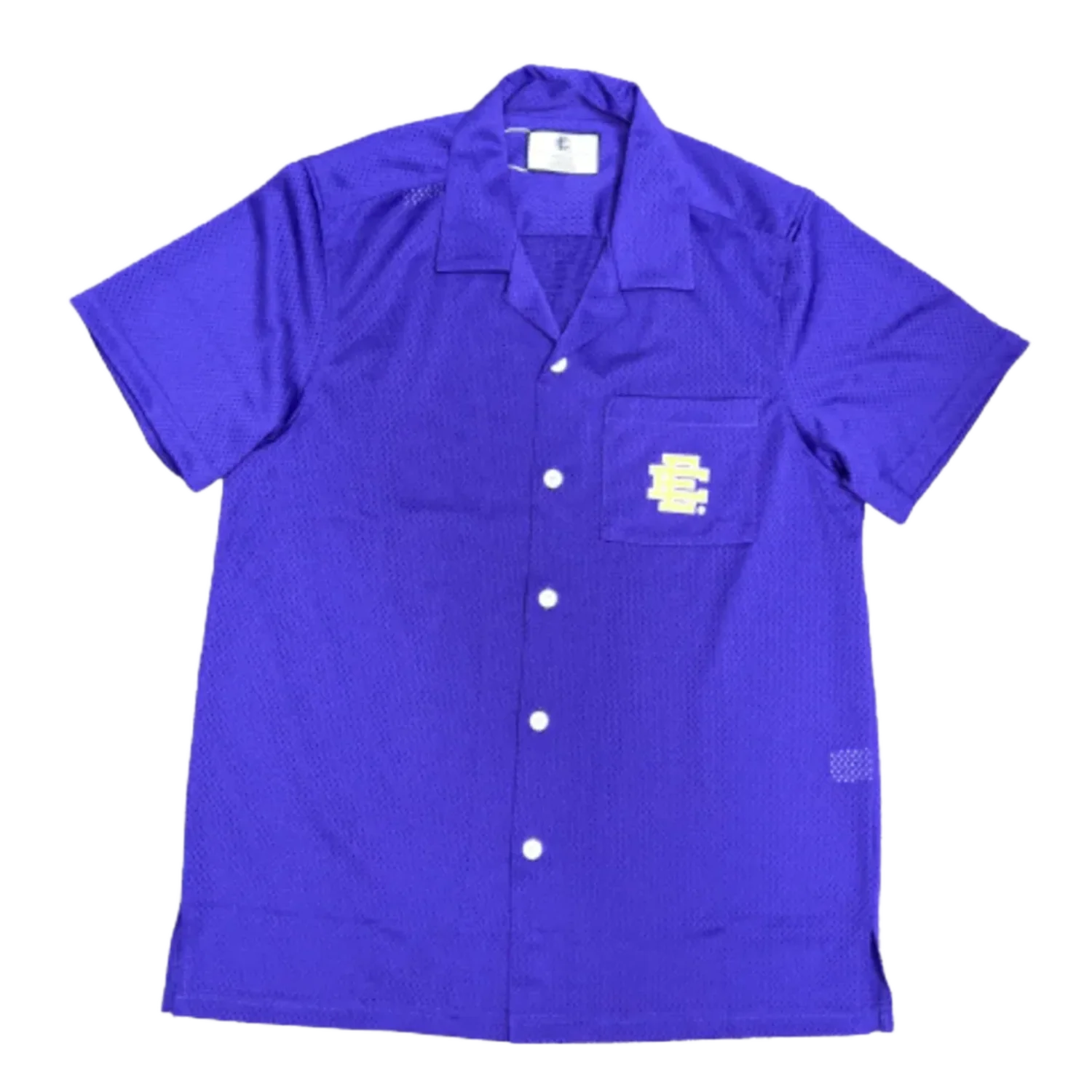 Eric Emanuel 'Purple Yellow' Collared Jersey