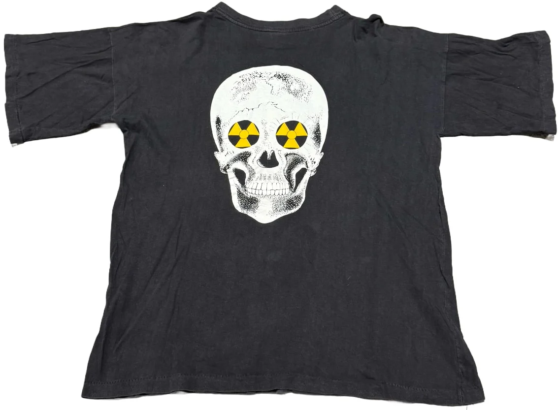 Fuck Chirac Vintage Black Tee - Image 2