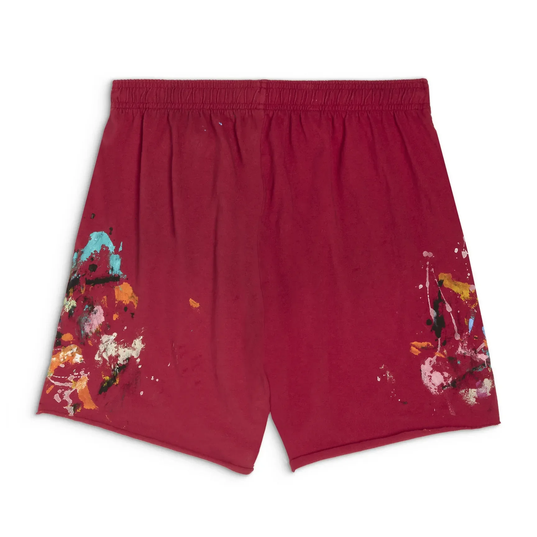 Gallery Dept 'Insomnia' Red Painted Shorts - Image 2
