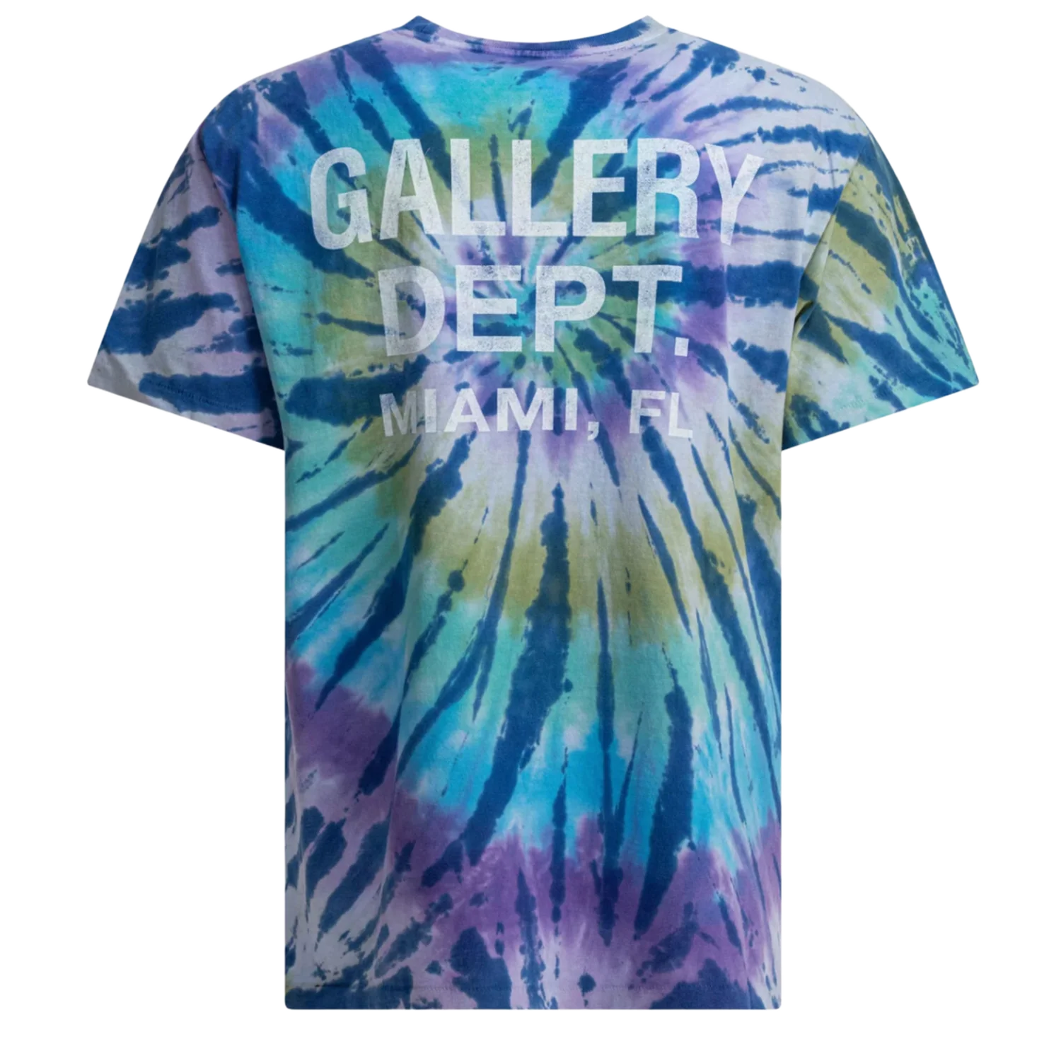 Gallery Dept. 'Mulitcolor Tie Dye' Miami Exclusive Tee - Image 2