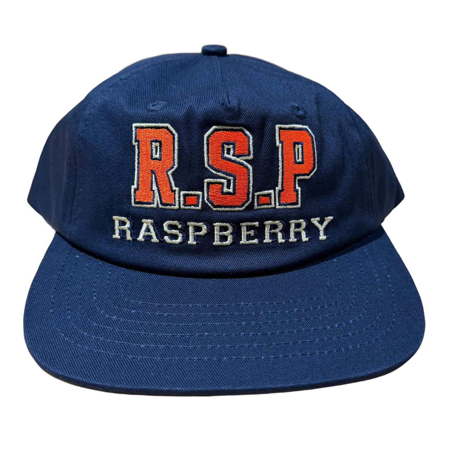 Gold+Vintage Raspberry Hills 'Fire Fighter' Hat