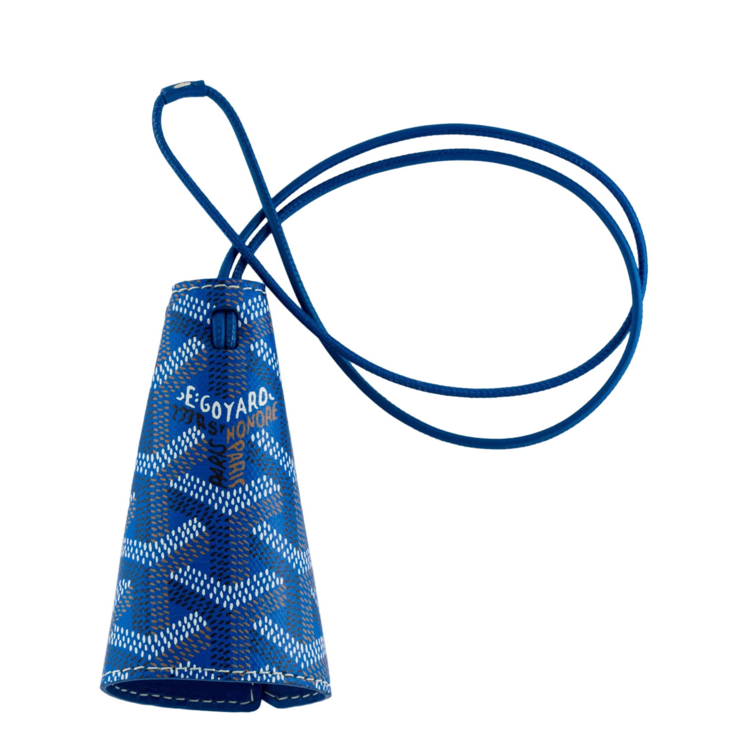 Goyard 'Chambellan Blue' Bag Charm Case - Image 2