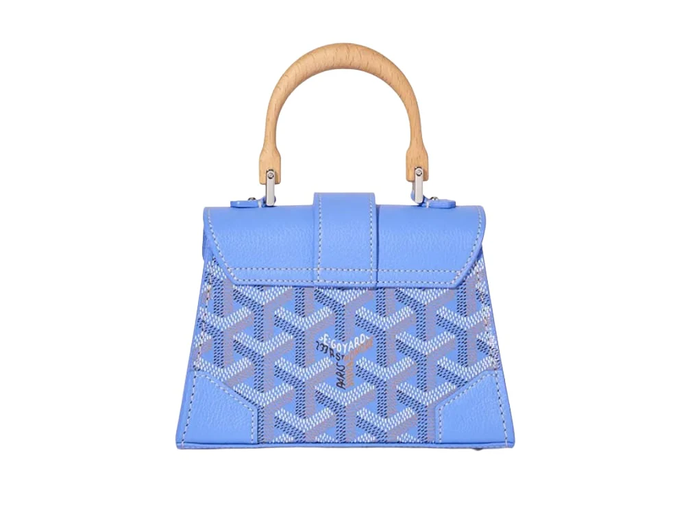 Goyard 'Iris Blue' Saigon Nano Bag - Image 2