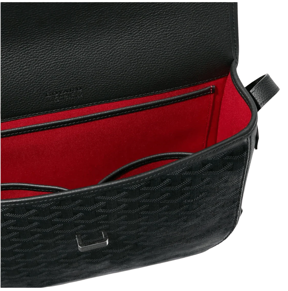 Goyard 'Jet Black' Belvedere MM Bag - Image 2