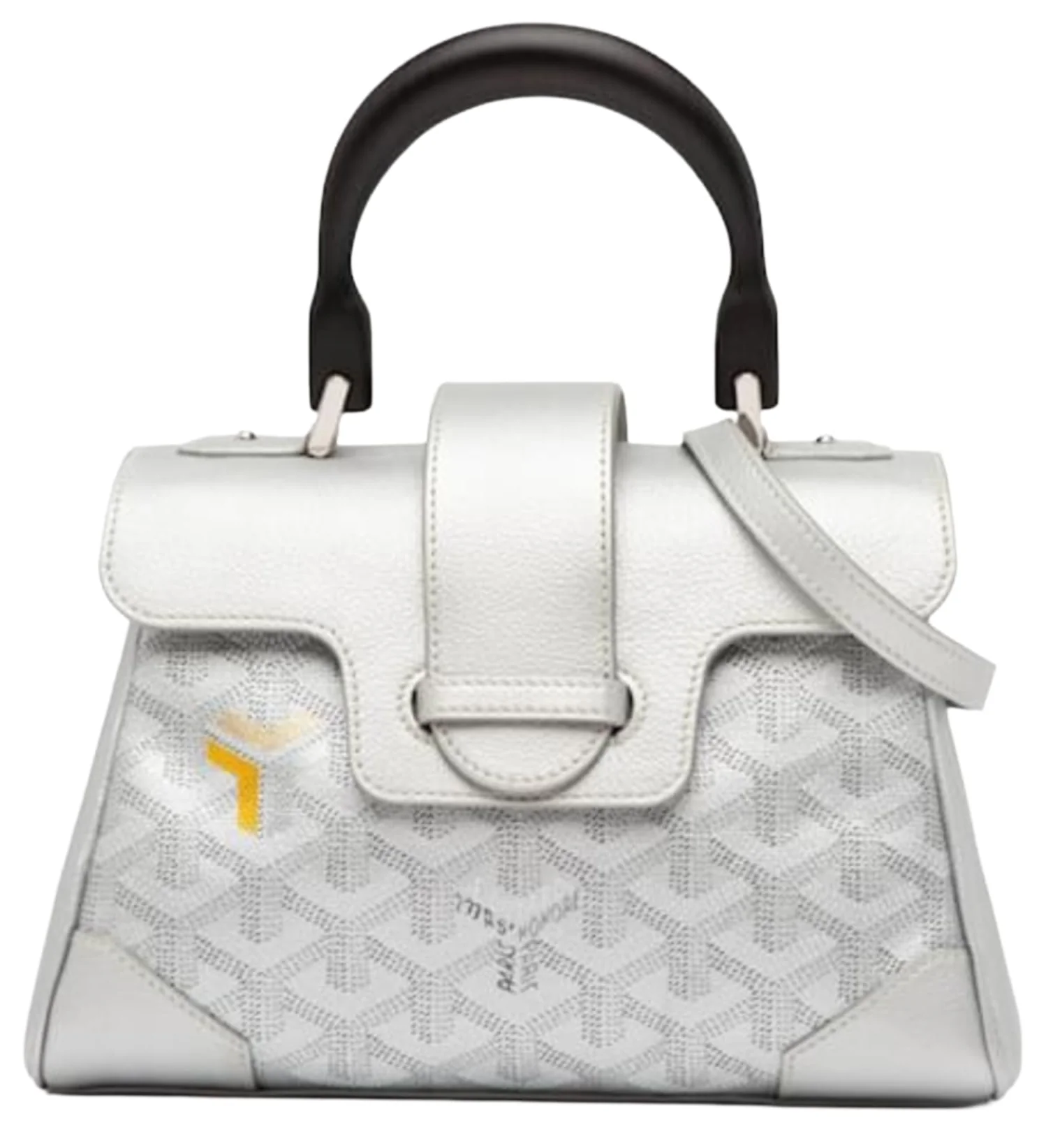 Goyard 'Silver' Precious Metals Saigon Mini