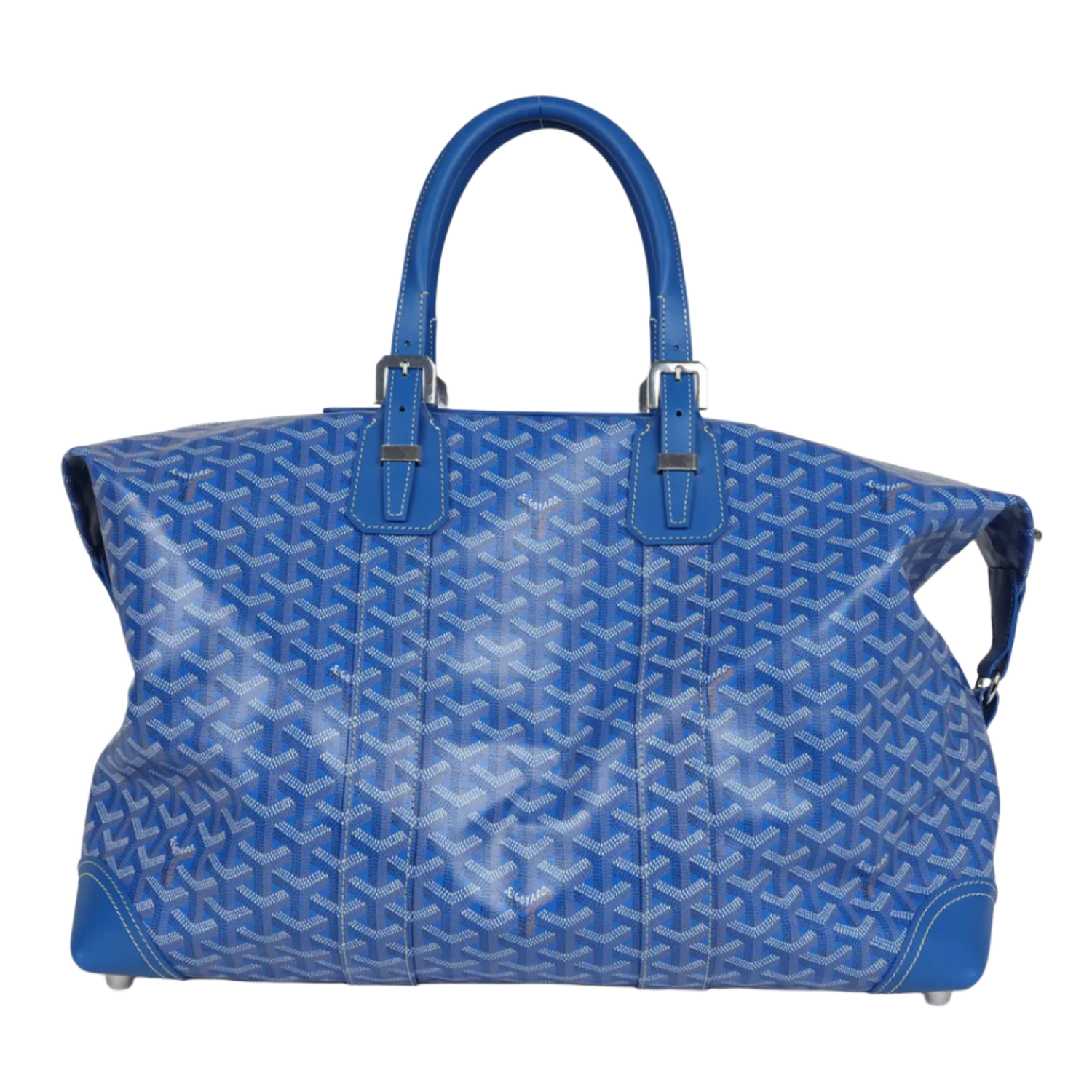 Goyard 'Sky Blue' Bowling 45 Duffle Bag - Image 2