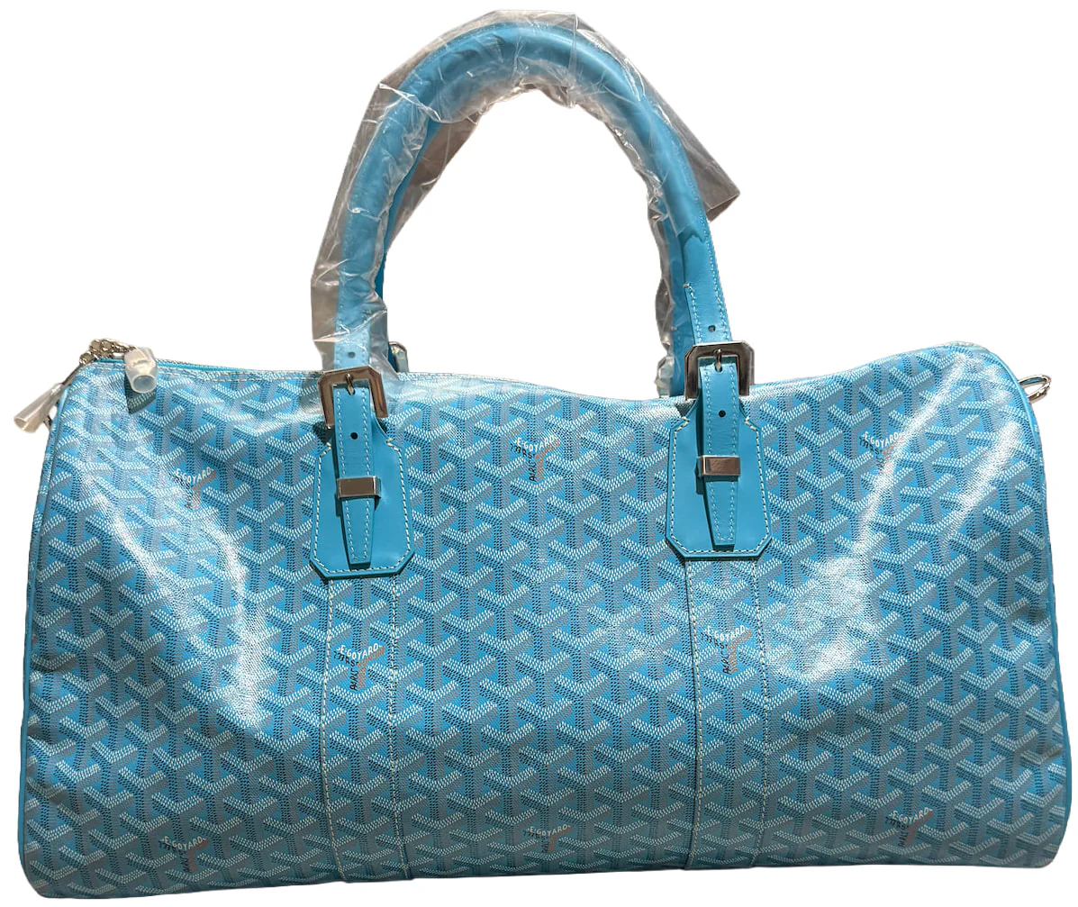 Goyard 'Turquoise' Boston 50 Duffle Bag