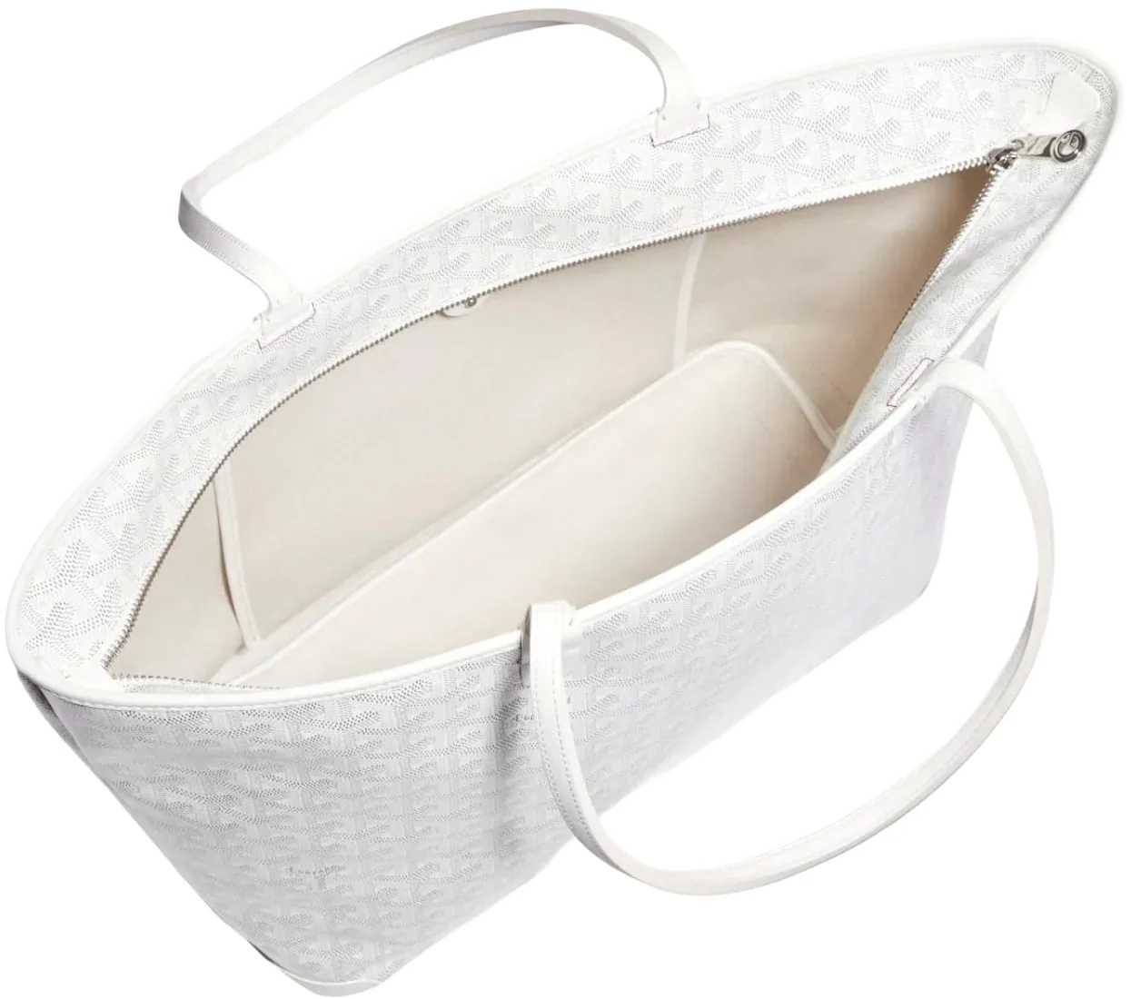 Goyard 'White' Artois MM Tote Bag - Image 2