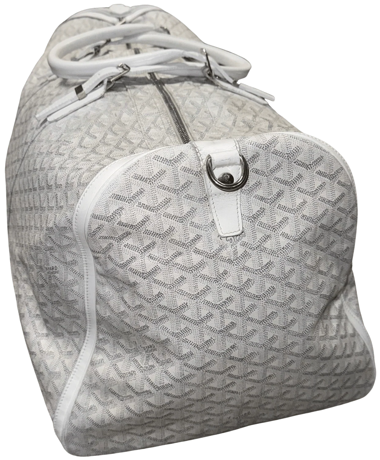 Goyard 'White' Boston 60 Duffle Bag - Image 2