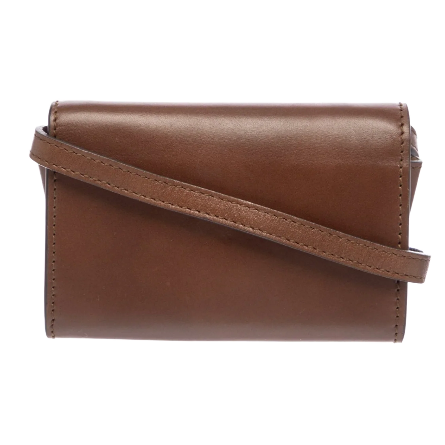 Gucci Animalier 'Tiger's Head' Brown Leather Crossbody Bag - Image 2