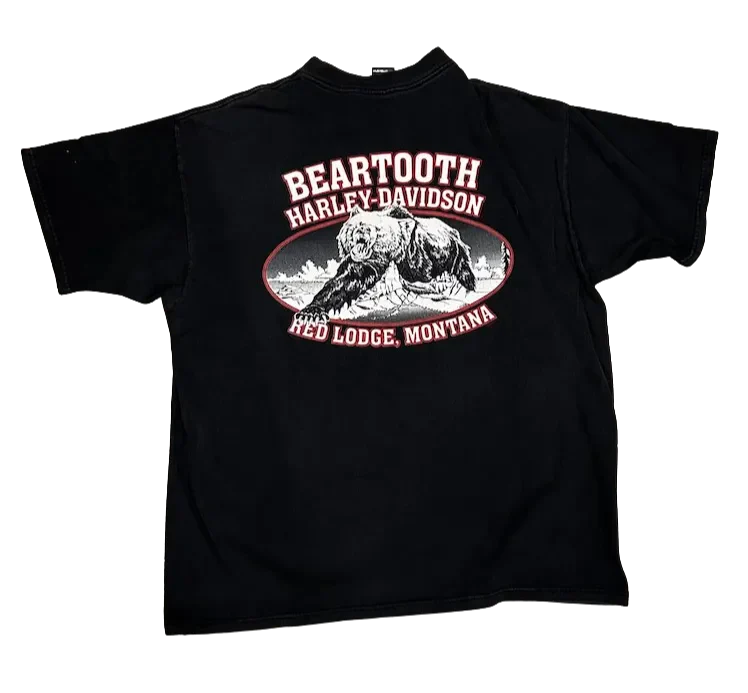 Harley Davidson 'Beartooth' Vintage Tee - Image 2
