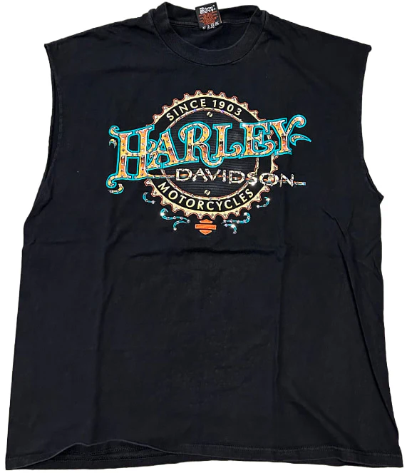 Harley Davidson 'Doc's Bald Eagle' Rhinestone Vintage Tee