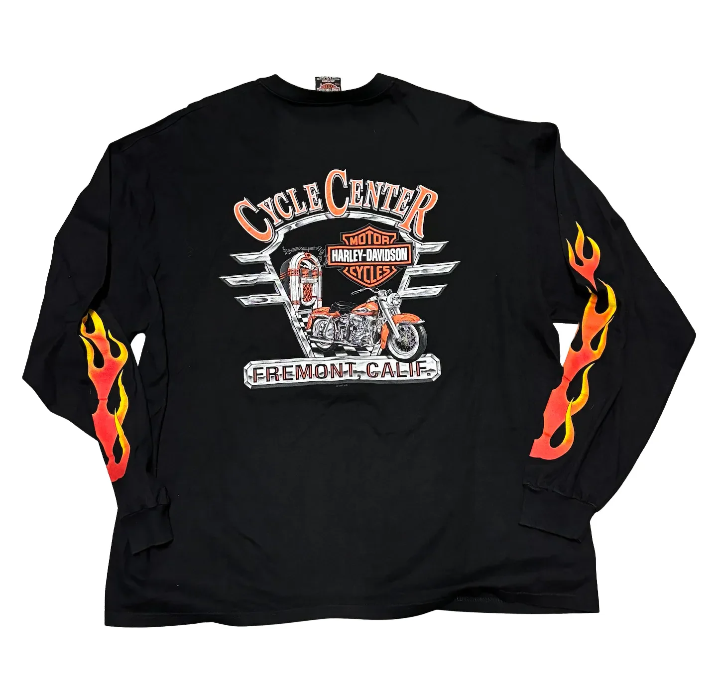 Harley Davidson 'Fremont' Vintage Longsleeve - Image 2