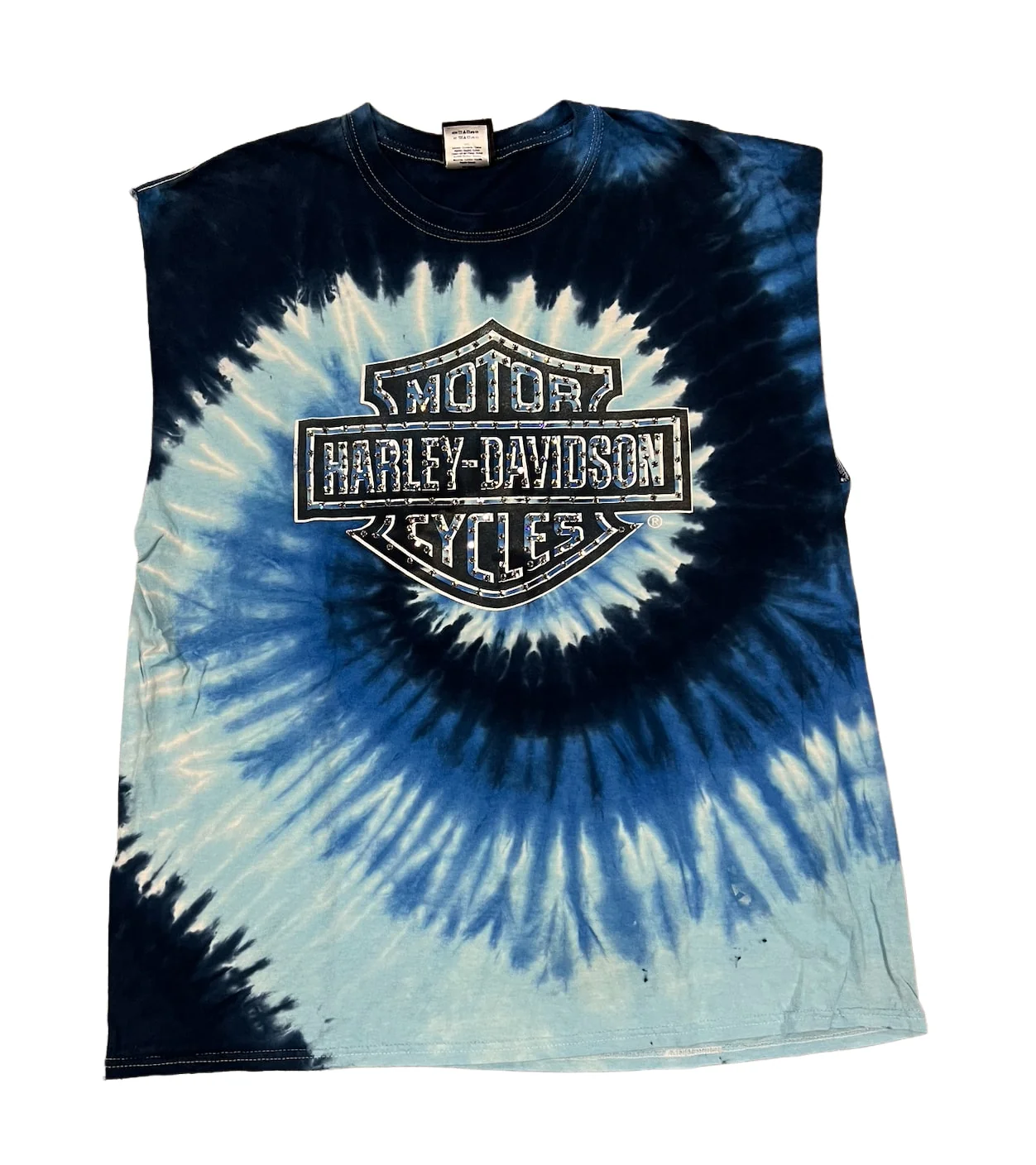 Harley Davidson 'Honduras' Rhinestone Vintage Cutoff