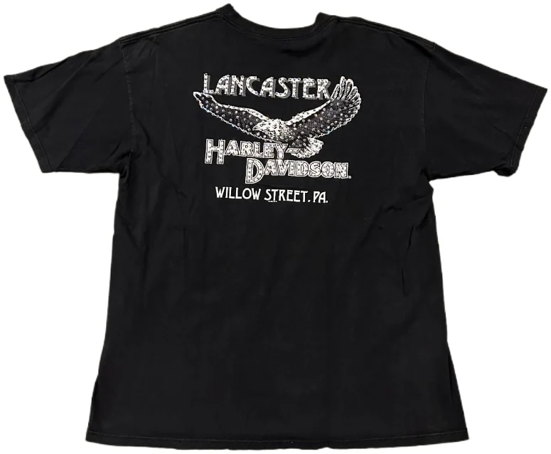Harley Davidson 'Lancaster' Rhinestone Vintage Tee - Image 2