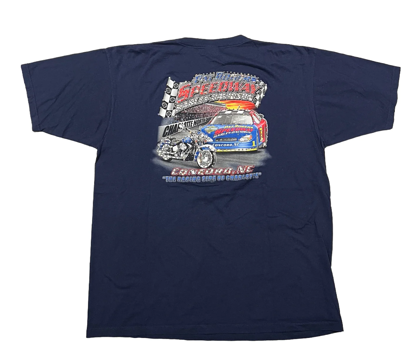 Harley Davidson 'Pat Rogers' Rhinestone Vintage Tee - Image 2