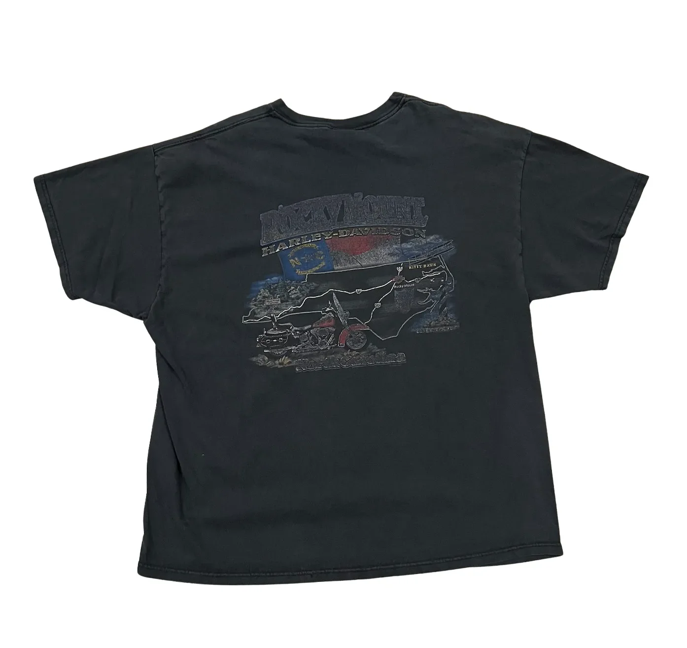 Harley Davidson 'Rocky Mount' Vintage Tee - Image 2