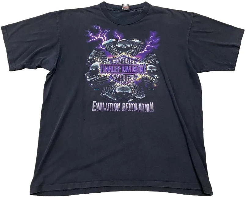 Harley Davidson 'South Seas' Rhinestone Vintage Tee