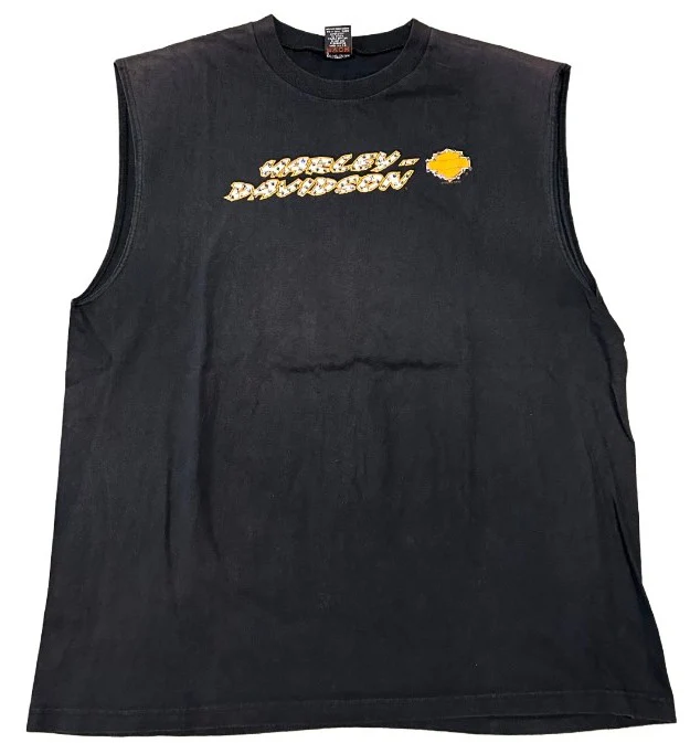 Harley Davidson 'Timms' Rhinestone Vintage Tee