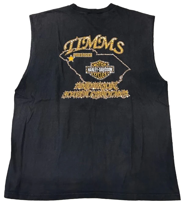 Harley Davidson 'Timms' Rhinestone Vintage Tee - Image 2