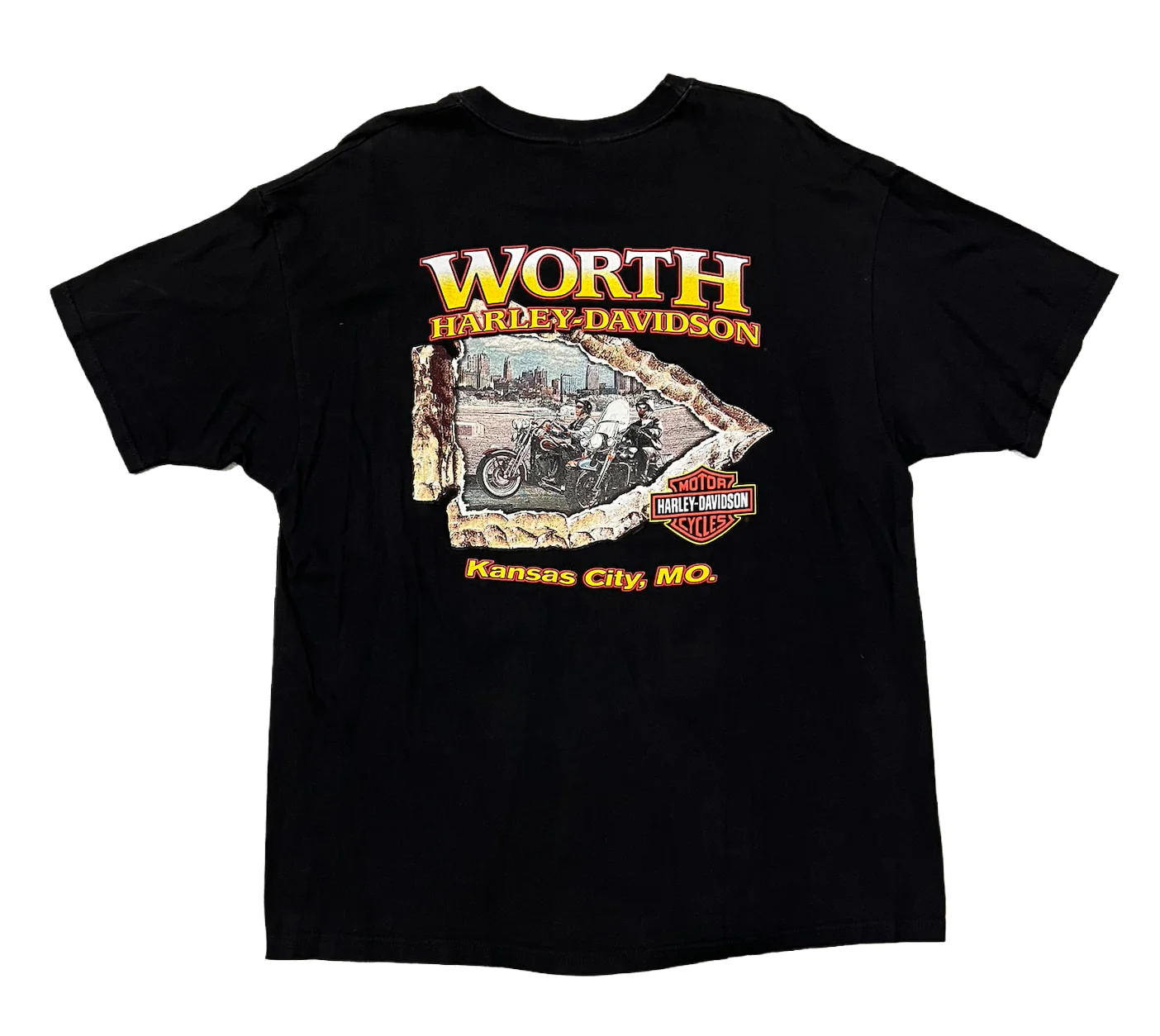 Harley Davidson 'To The Bone' Vintage Tee - Image 2