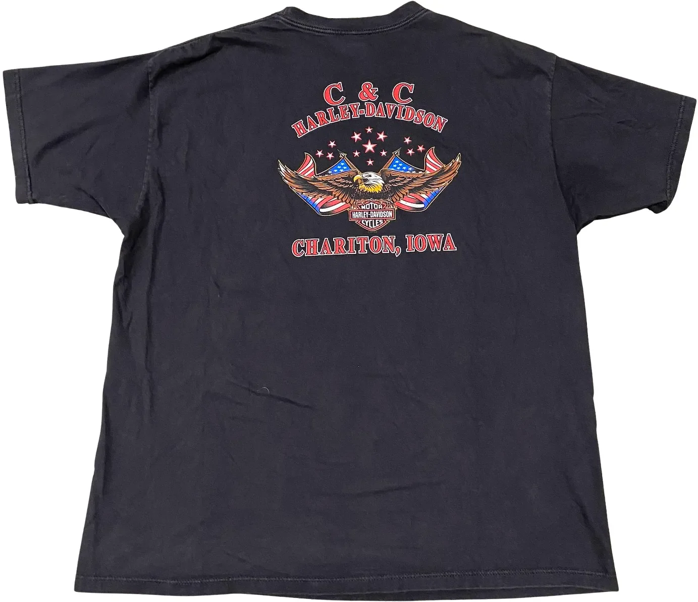Harley Davidson 'V-Rod' Vintage Tee - Image 2