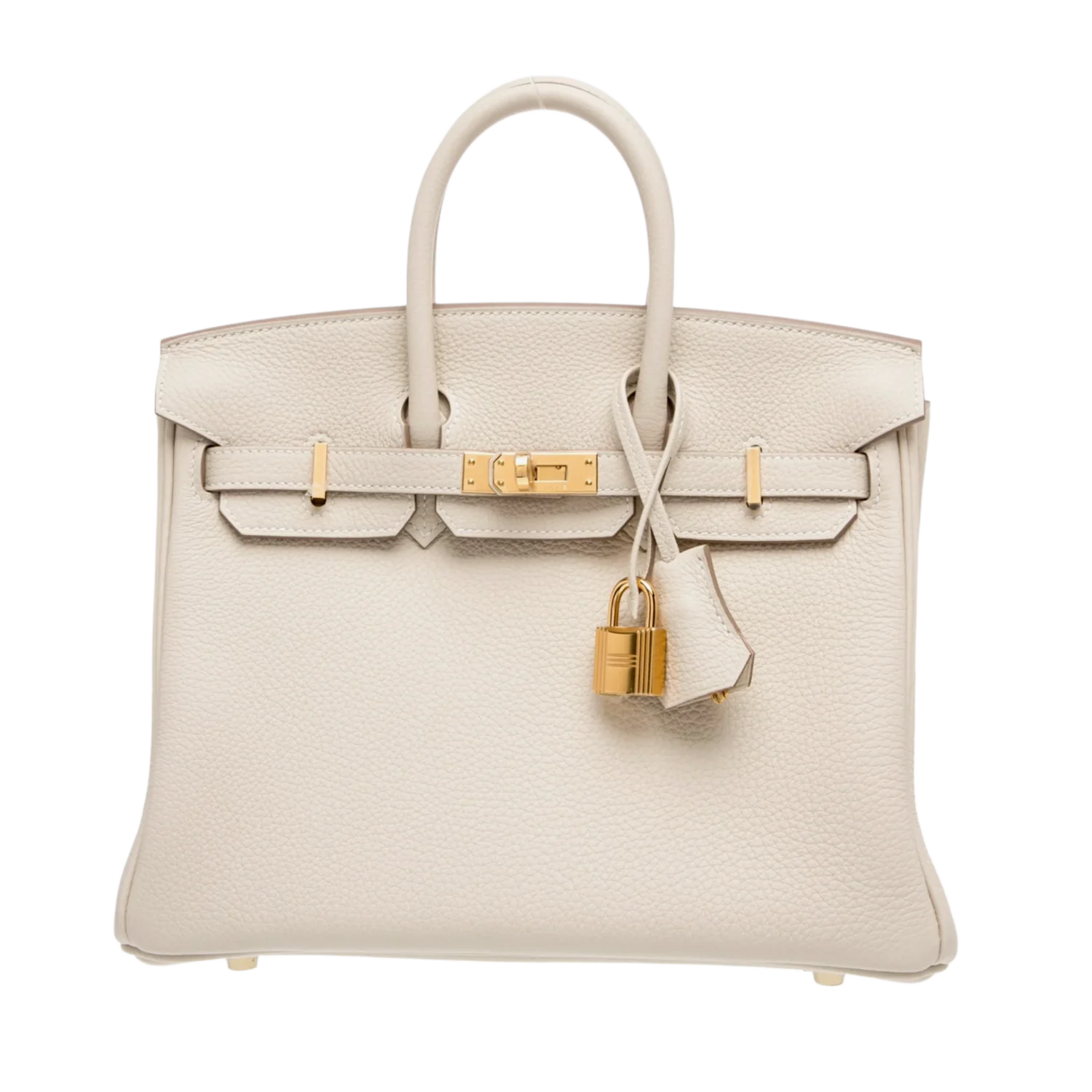 Hermès 'Beige' Togo Birkin 25 Bag