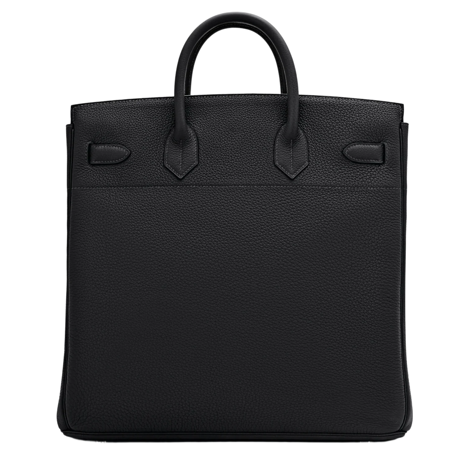 Hermès 'Black' Birkin 40 HAC Palladium Hardware Leather Bag - Image 2