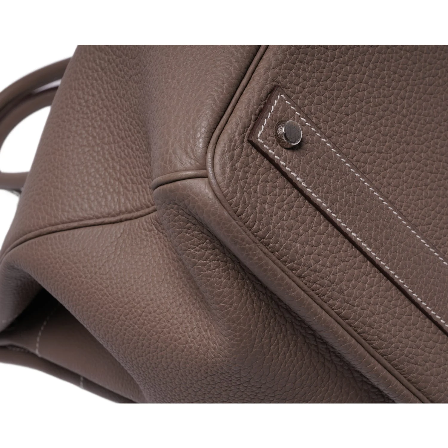 Hermès 'Etoupe' Togo Leather Hac 40 Birkin 2025 - Image 7