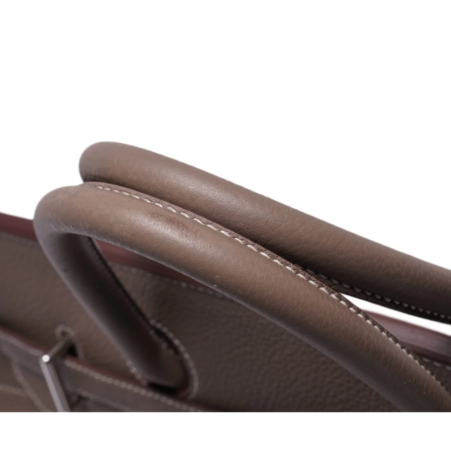 Hermès 'Etoupe' Togo Leather Hac 40 Birkin 2025 - Image 8