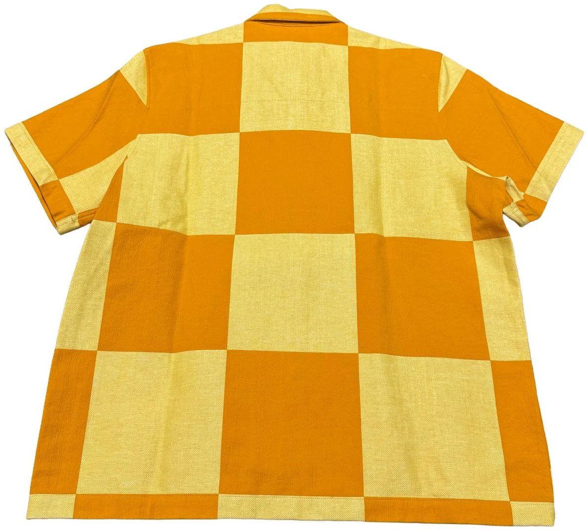 Jacquemus La Chemise Banho 'Yellow Check' Zip Up Shirt - Image 2