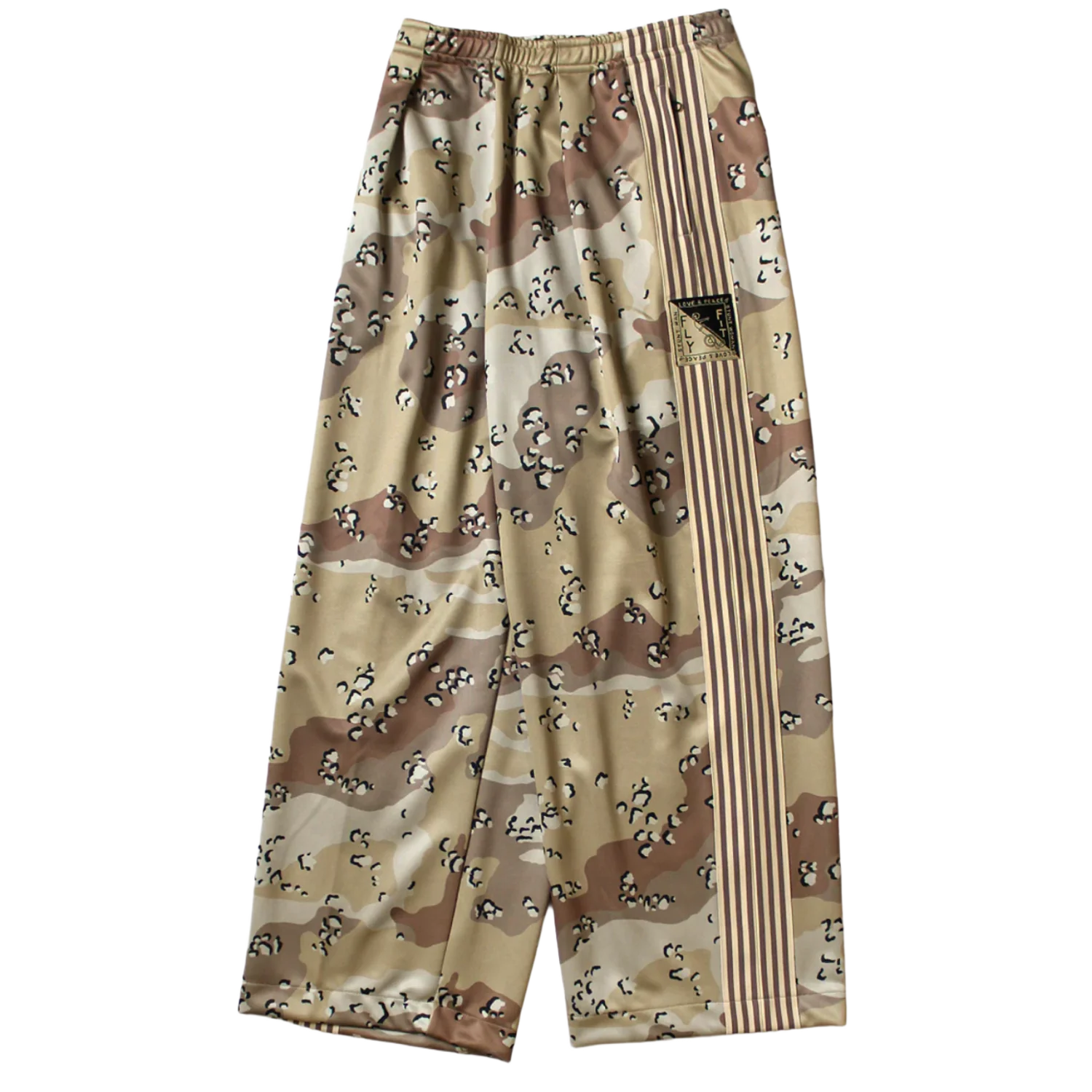 Kapital 'Chocolate Camo' Baggy Track Pants - Image 2