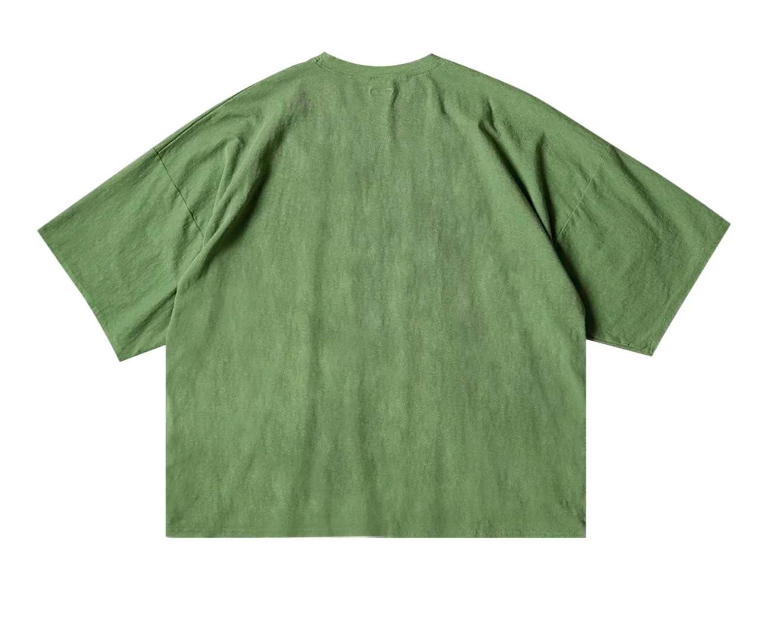 Kapital 'Denim Repair' Green Jersey Tee - Image 2