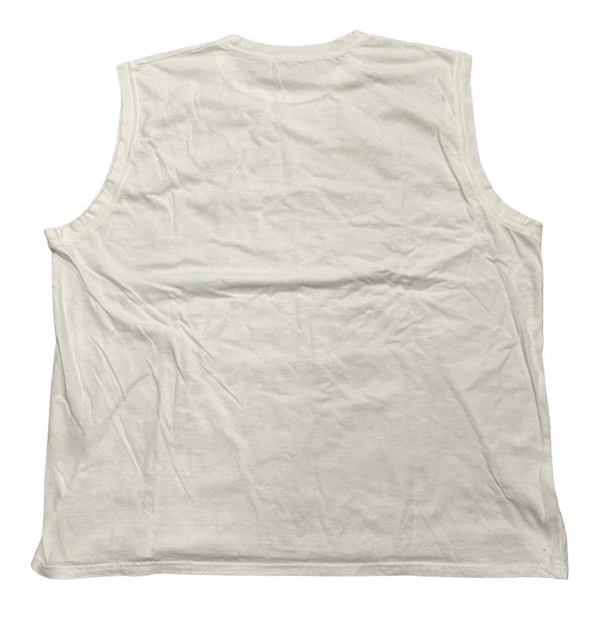 Kapital 'Rainbowy Bird's Nest' Sleeveless White Tee - Image 2