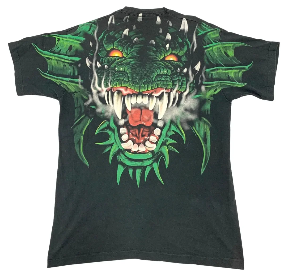 Liquid Blue 'Red Dragon' Vintage 90s Tee - Image 2