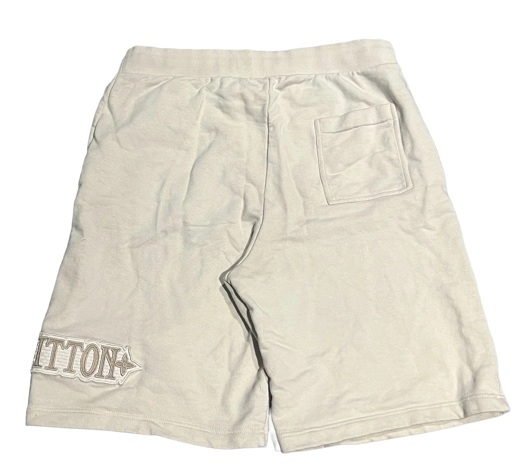 Louis Vuitton 'Beige' Embroidered Shorts - Image 2