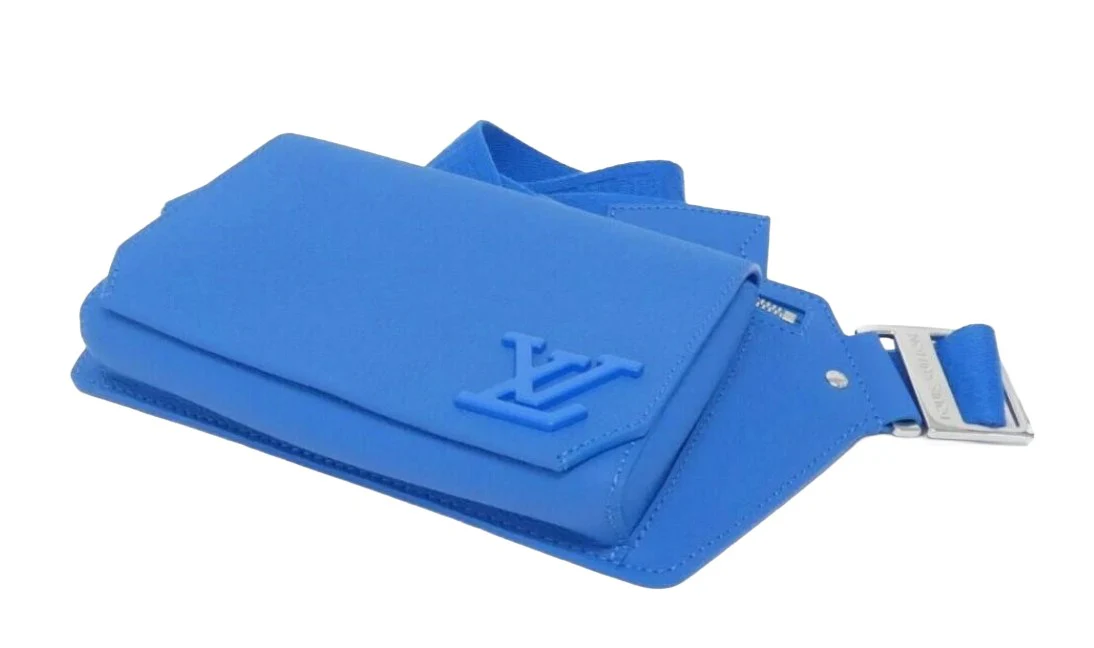 Louis Vuitton 'Blue Calfskin' Sling Bag - Image 2