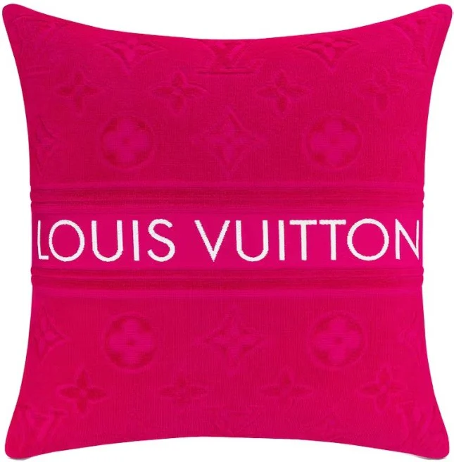 Louis Vuitton 'Fuchsia' LVacation Beach Pillow