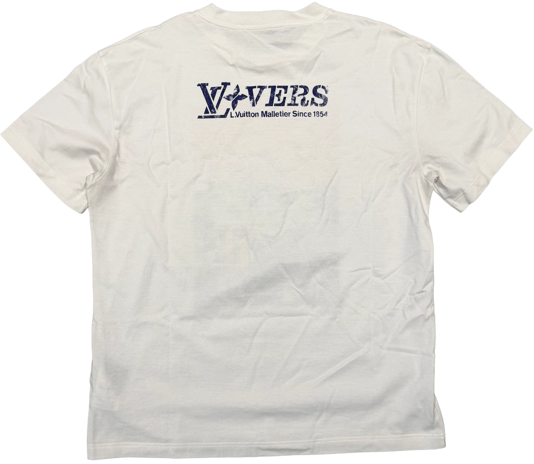Louis Vuitton 'Lovers United' White Tee - Image 2