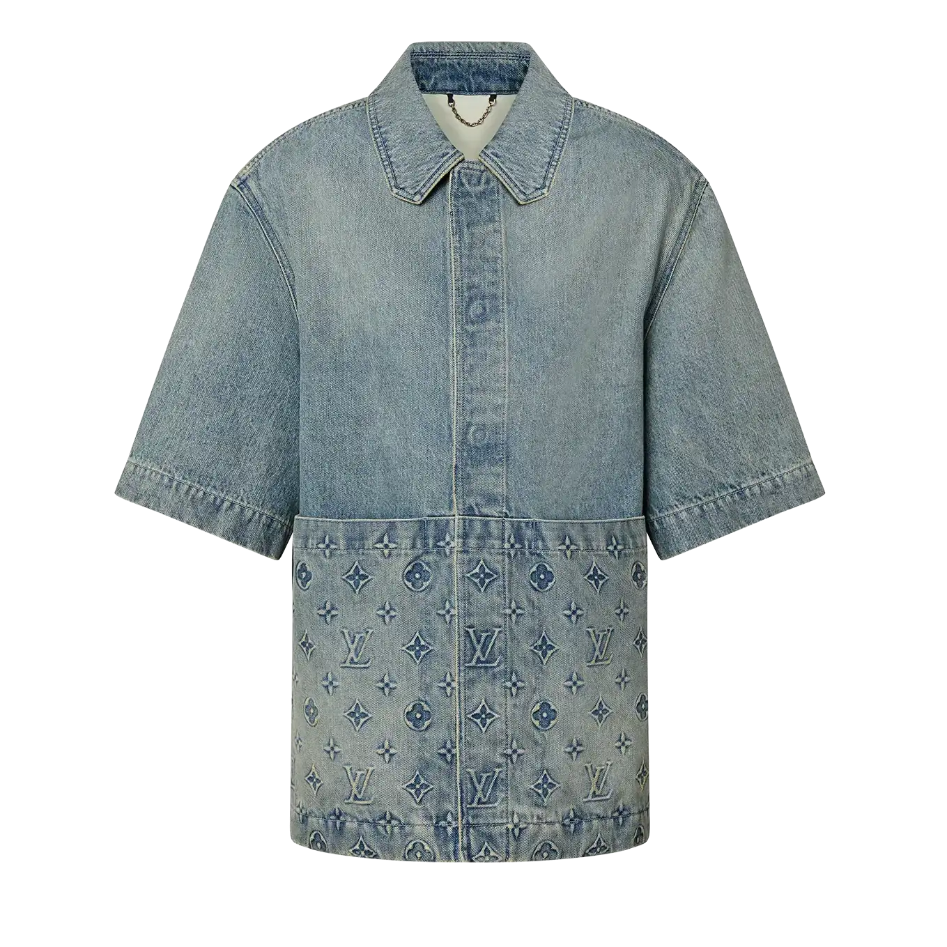 Louis Vuitton 'Monogram' Denim Workwear Set